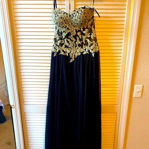 Black + Gold Evening Wear